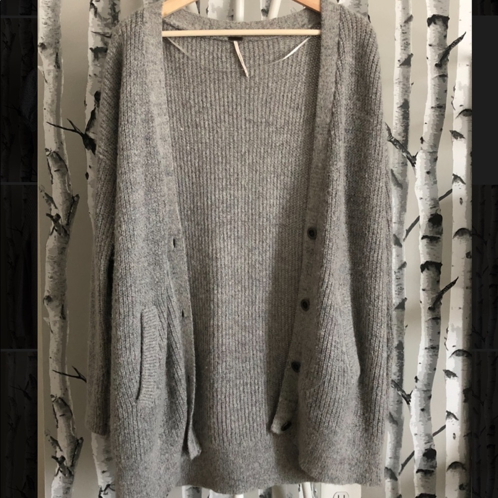 Free People Oversized Cardigan